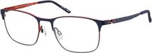 AD LIB Optische Prescription Eyewear Frames voor heren, Donkerblauw, 58 (XL)