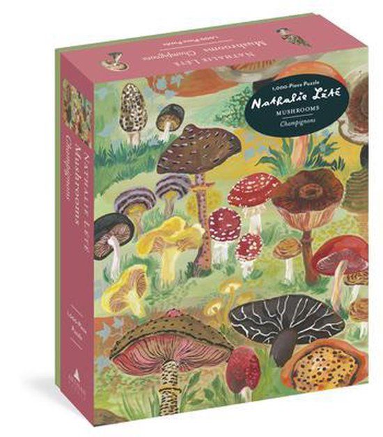 Artisan Nathalie Lete: Mushrooms 1,000-piece Puzzle