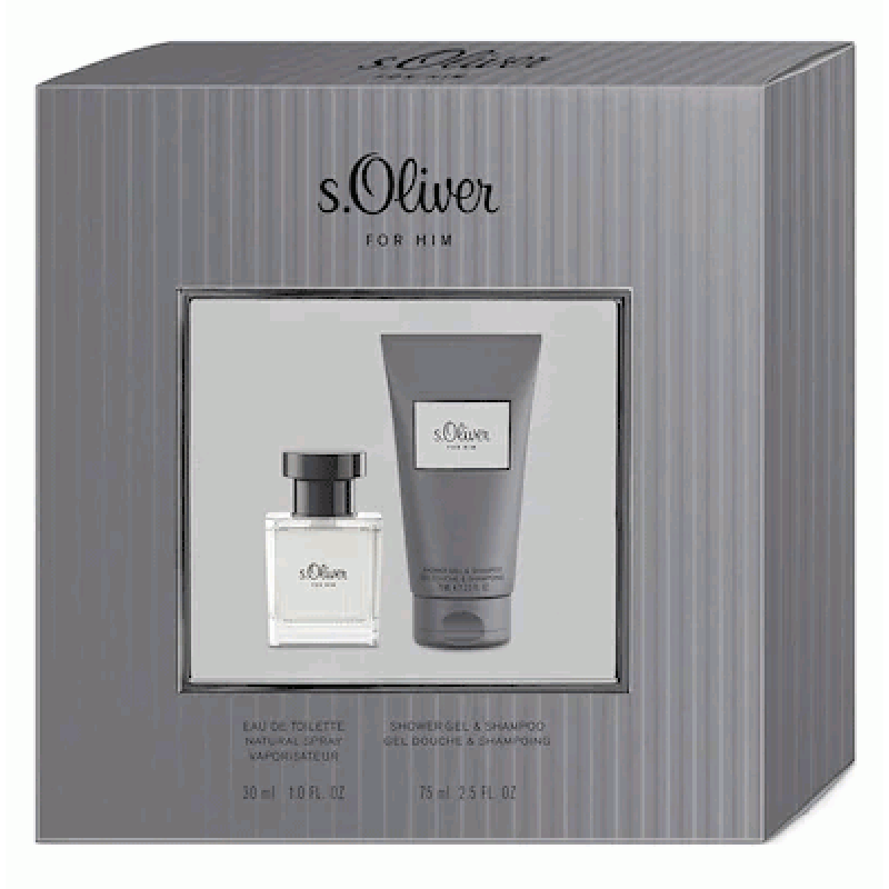 s.Oliver For Him gift set / 2 ml / heren