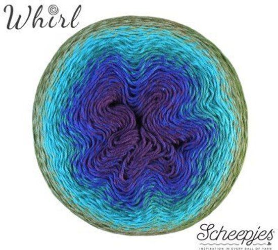 Scheepjes Whirl 769 Blackberry Mint Chip