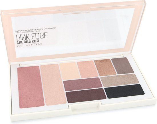 Maybelline City Kits Oogschaduw Palette - 2 Pink Edge - 10 kleuren