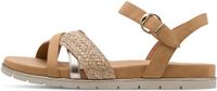Tamaris - Dames - Sandalen - Maat 37 - Kameel comb