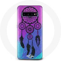 Maniacase Samsung Galaxy S10 Edge Hoesje Dream Catcher Zwart Wit