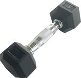Sveltus Dumbbell Hexagonal 2 Kg Black Rubber