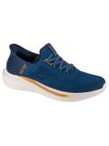 Skechers Slade - Quinto Heren Instappers Blauw