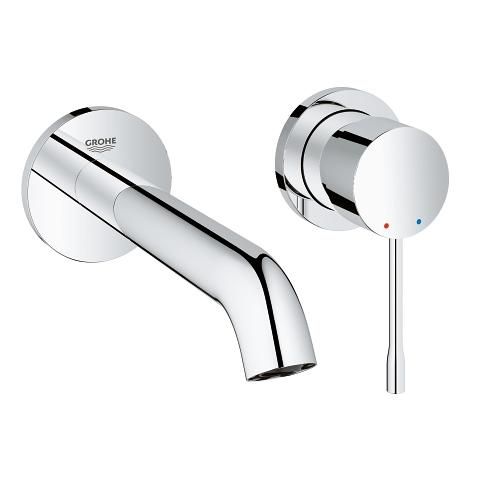 GROHE Essence New Wandgemonteerde Inbouw Wastafelkraan - Chroom - 19408001