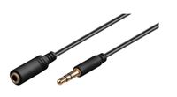 Microconnect AUDLG2G audio kabel 2 m 3.5mm Zwart