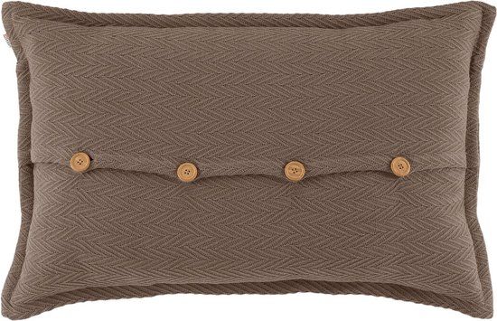 Kussenhoes Alexandra House Living Grijs 50 x 75 cm
