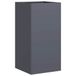 VidaXL Plantenbak Staal Antraciet 40x40x80 cm