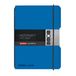 Herlitz my.book flex notitieboek A6 geruit met sluitrubber blauw