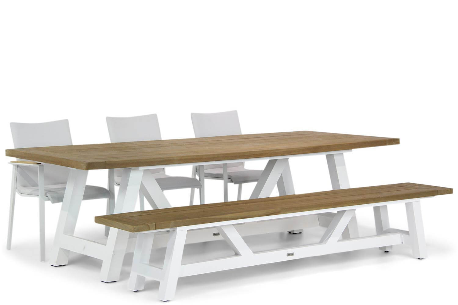 Lifestyle Garden Furniture Brandon/Florence 260 cm dining tuinset 5-delig