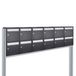 Allux Flow Set 6-Breed, 2-Hoog Op Statief Zwart