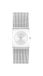 Calvin Klein Analoge Quartz Horloge voor Vrouwen CK Pulse Collectie met Roestvrij Staal Mesh Armband, Zilver, Minimalist