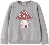 Name it sweater meisjes - grijs - NMFvenus - maat 110