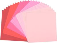 Vaessen Creative Florence Papier 216 g 12x12-x24 vellen multipack, rose, papier, multicolor, 30,5 x 30,5 x 0,7 cm
