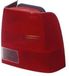 VAN WEZEL Achterlichtglas rechts Vw Passat B5 (3b2) Rood/Wit
