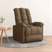 Fauteuil de relaxation Maison Exclusive, marron, rembourré