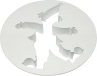 PME Cutter Clown large - grote clown uitsteekvorm voor pasta of klei - 13cm