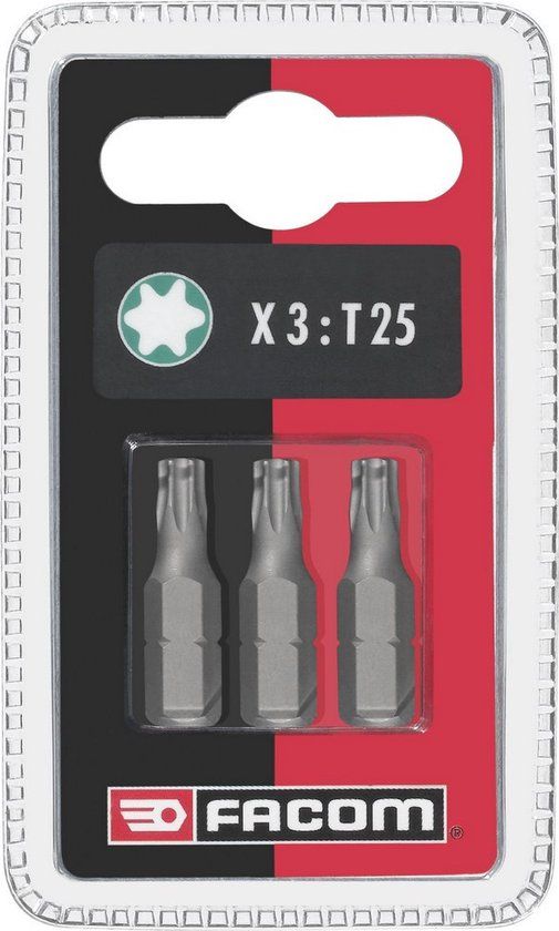 Facom 3 Torx Bits Set EX120.J3