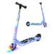 TST Elektrische step voor kinderen, 6-8-10 jaar, elektrische step met gekleurd ledlicht en 3 instelbare hoogtes, 5,3 inch, elektrische step voor kinderen, maximale belasting 70 kg, maximale snelheid