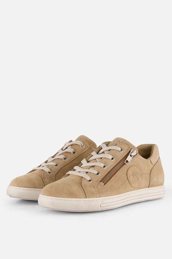 Aqa Sneakers cognac Suede - Maat 40