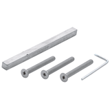 HOPPE Krukstiftgarnituur DD50-55 Snelstift incl. 3 Metaalschroeven