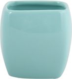 MSV Louise Tandenborstelhouder – Beker voor Badkamer Accessoires – Tumbler Badkamer – Vochtbestendig – 7,5 x 7,5 x 7,7 cm