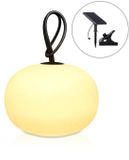 HLT Verlichtinggroothandel.nl Hanglamp - oplaadbare bol met zonnepaneel - 1 stuk - IP54 2500K verlichting