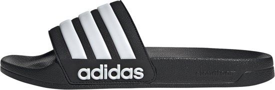 adidas Adilette Shower Slides - Unisex - Black - Size 38