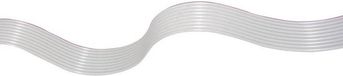 econ connect 28AWG20RM1 câble plat pas: 1 mm 20 x 0.08 mm² gris 30.50 m