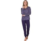 Pastunette - Purple Pebbles - Pyjama - Katoen/Modal - Paars - Maat 42