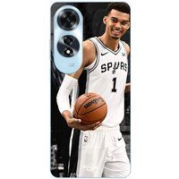 Maniacase Etui Oppo A60 Victor Wembanyama San Antonio Spurs nr. 1