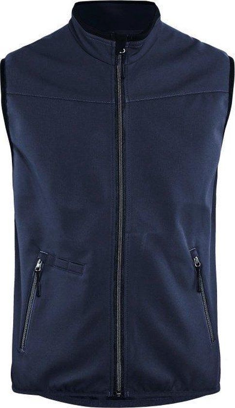 Blåkläder 3850 Softshell Bodywarmer – Donker Marineblauw/Zwart - S