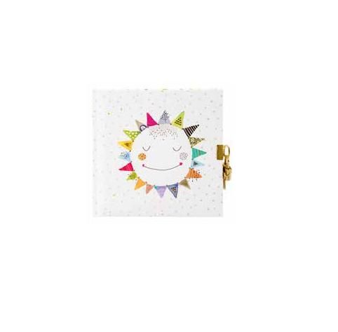 Goldbuch Happy Sun Dagboek - Hardcover - 96 vellen - Multicolour - 165x165 mm - Kind