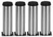 Pieds de meubles réglables - Rehausseurs de meubles - Acier inoxydable - Lot de 4 - 50 x 120 mm - Capacité de charge jusqu'à 320 kg - Pieds de meubles