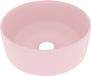 vidaXL Lavabo rond 40x15 cm céramique matroze
