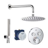 Grohe BWS SmartControl Inbouw Doucheset Rond Met Hoofddouche 20cm En Handdouche Compleet