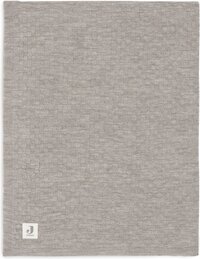 Jollein Ledikantdeken 100x150cm Weave Knit Merino Wol - Funghi - Bruin