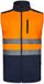 Velilla Softshell vest, marineblauw/fluor oranje, S, Unisex, Volledig reflecterend, EN IEC 61482