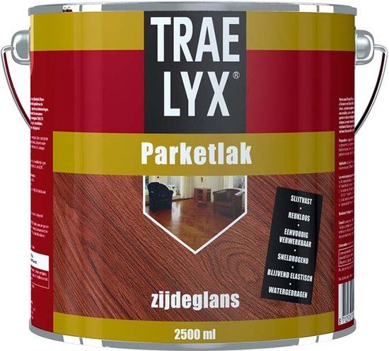 Trae-Lyx Parketlak - Mat - 2,5 ltr