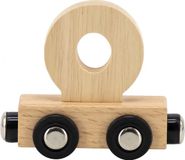 Tryco Houten Naturel Lettertrein Letter O