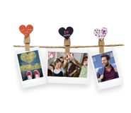 Fujifilm Instax Clips Cœur Lot de 10