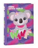 WWF Schoolagenda 2025-2026, officieel WWF, dagboek, 12 maanden, ideaal voor basis- of middelbare school, met vaste omslag met luipaardfoto en 352 gekleurde pagina's, 13 x 17,8 cm