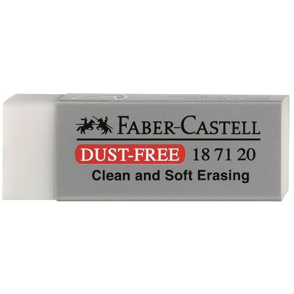 Faber-Castell Dust-Free Gummen wit