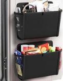 Merkloos / Sans marque Deurschoenorganizer - Wandtas Opbergrek - Ruimte Besparen - Scheurbestendig Oxford - 2 Stuks - Niet gespecificeerd