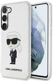 Karl Lagerfeld Ikonik Serie - Transparant Hoesje - Voor Samsung Galaxy S23
