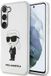 Karl Lagerfeld Ikonik Serie - Transparant Hoesje - Voor Samsung Galaxy S23