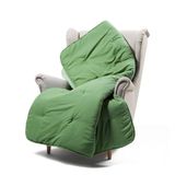 Caleffi Kim voedselwarmer, microvezel, jade, 130 x 170 cm