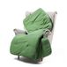 Caleffi Kim voedselwarmer, microvezel, jade, 130 x 170 cm