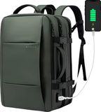 CarryQuest® Sac à dos imperméable, extensible, 45 litres, vert